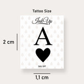 Ass Herz Tattoo